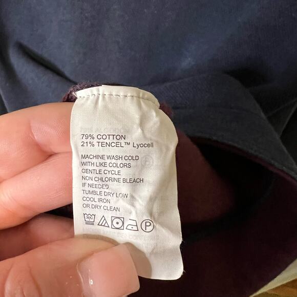 Tommy Bahama Navy Blue 1/4 Zip Pullover Sweatshirt Size XL - Picture 5 of 5